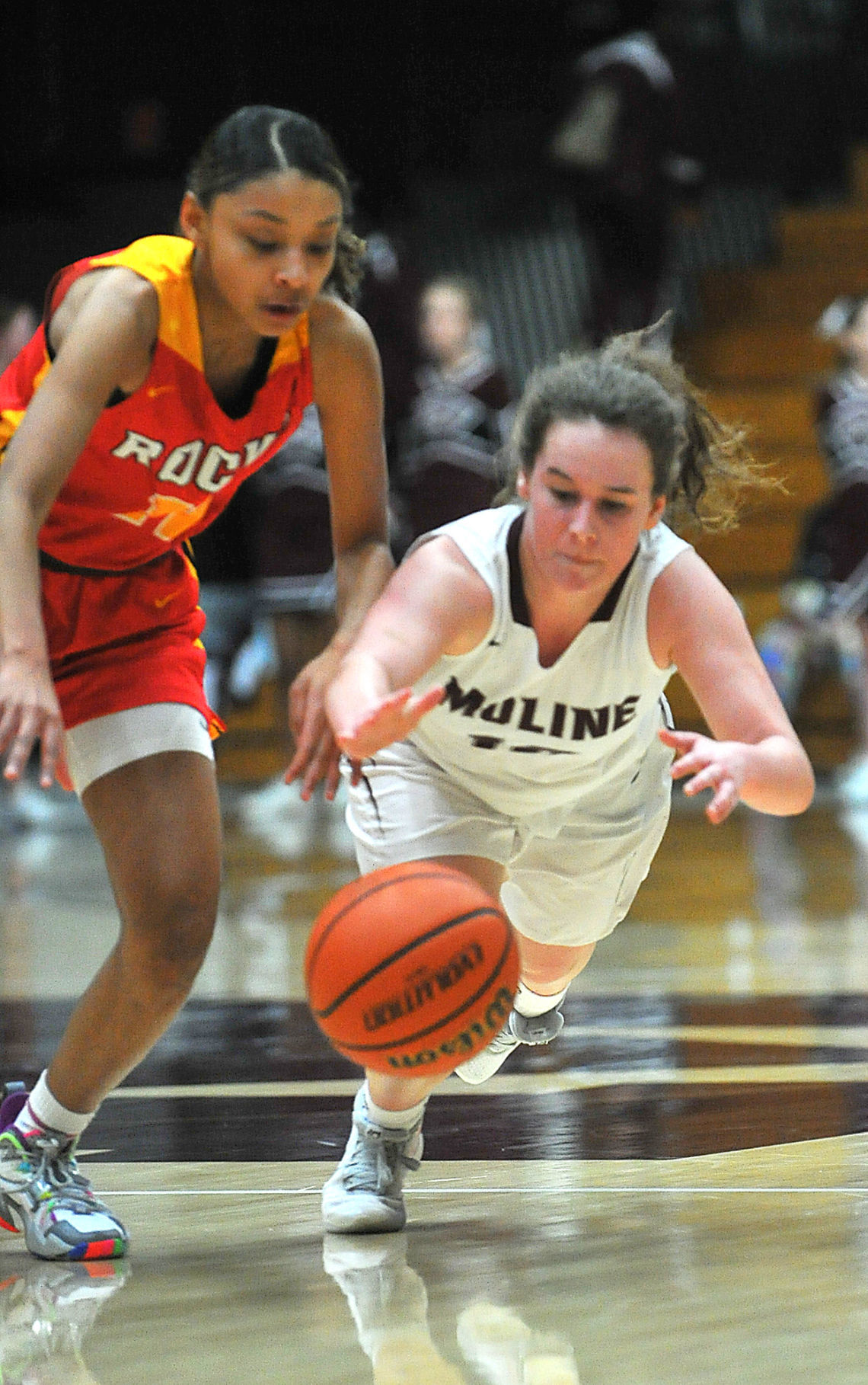 Rock Island at Moline girl's basketball.